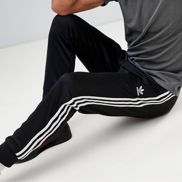 Adidas Black Original Retro Superstar Sweat Pants Size S - Picture 2 of 10